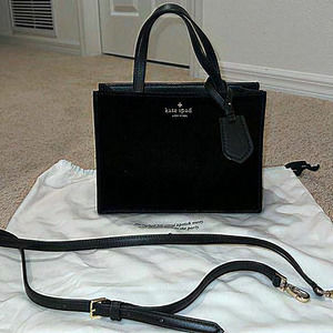 Kate‎ spade velvet satchel